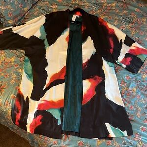 Chico's Vibrant Multicolor Kimono